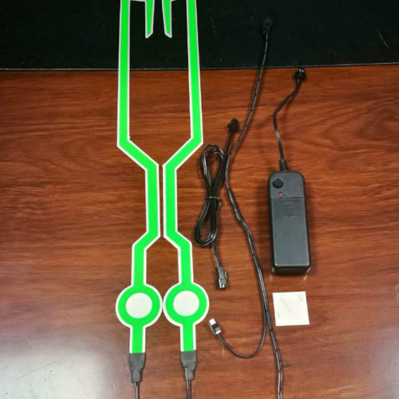 Motorcycle Helmet Light - Waterproof LED Signal Strip Kit for Riding Safety