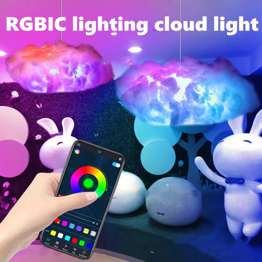 RGB Cloud Lamp - Phantom Thundercloud LED Color Changing USB Light
