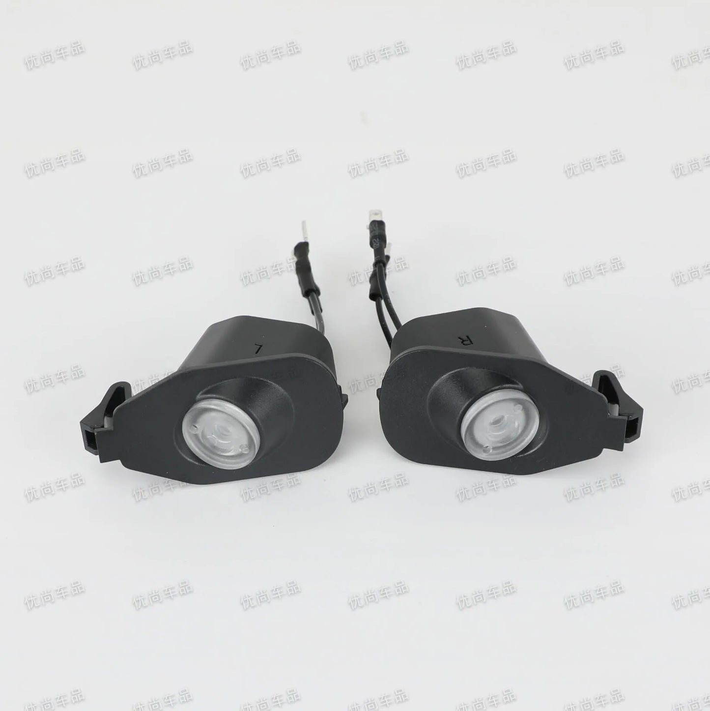 For 15-23 Ford Mustang rear view mirror welcome light Mustang door projection light atmosphere light modification
