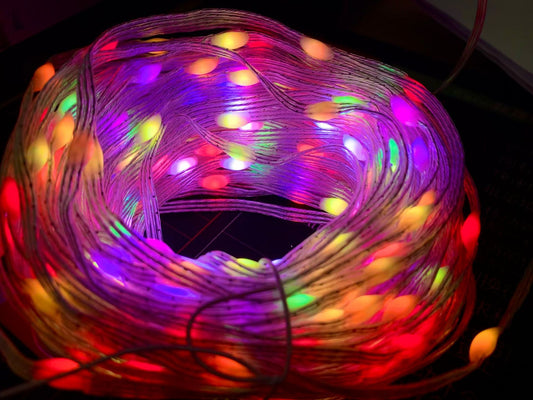 RGB Christmas Lights - Waterproof USB Powered String With Remote Control