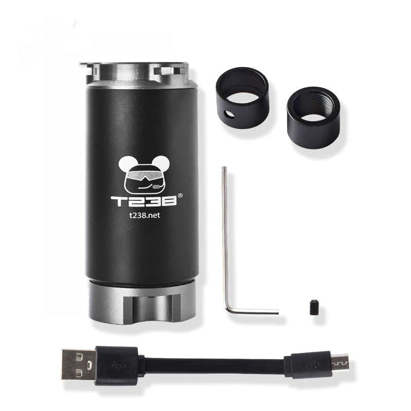 Fluorescent Water Bomb - RGB Luminous Toy with Blaster Tracer Unit & Glow in Dark Feature