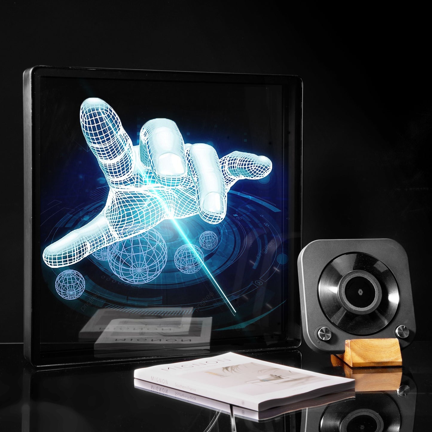 3D Hologram LED Fan – High-Definition Rotating LED Fan Display With Bluetooth