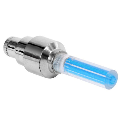 Automobile Tire Valve Lights - Waterproof Stainless Steel Wheel LED Caps