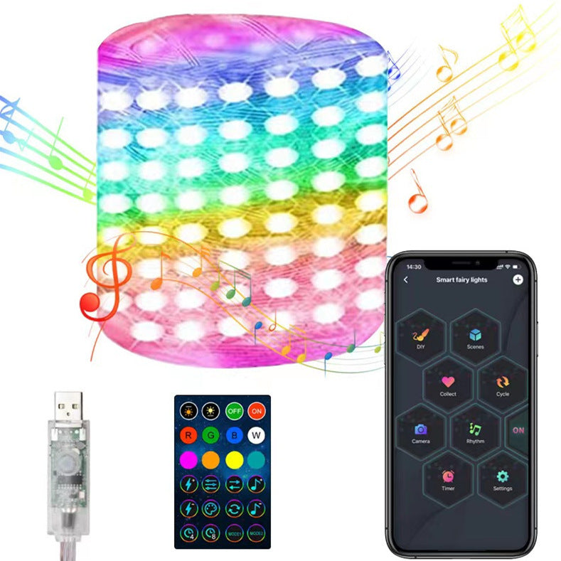RGB LED String Lights - Waterproof USB Powered Magic Color Lighting Chain