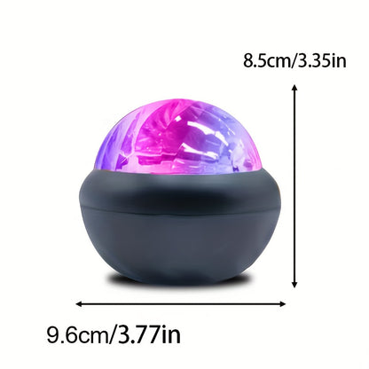 LED Aurora Ground Light With Remote Control- 360 ° Magic Sphere Projection Lamp, USB Powered Standing Night Light Suitable For Bedroom, Office, Party Decoration, Adjustable Brightness, Perfect Gift For Festivals/Birthdays, Christmas Gift