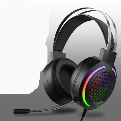 RGB Gaming Headset – USB Wired 7.1 Surround Sound Headphones with Memory Foam Ear Pads