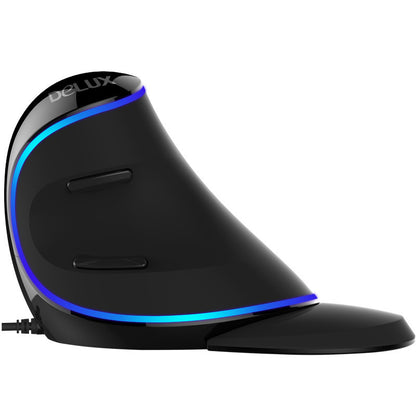 Vertical Mouse RGB Grip - Ergonomic Wired USB M618 Plus With Adjustable DPI