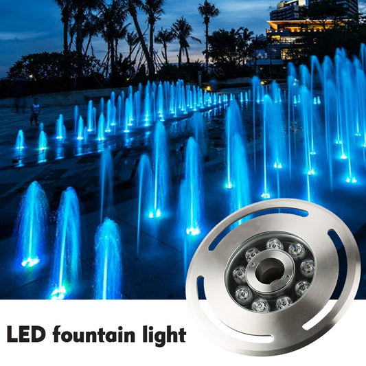 Led Landscape Lighting - RGB Color Changing Outdoor Garden Lights | Waterproof Fountain Lamp