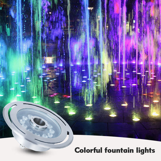 Led Landscape Lighting - RGB Color Changing Outdoor Garden Lights | Waterproof Fountain Lamp