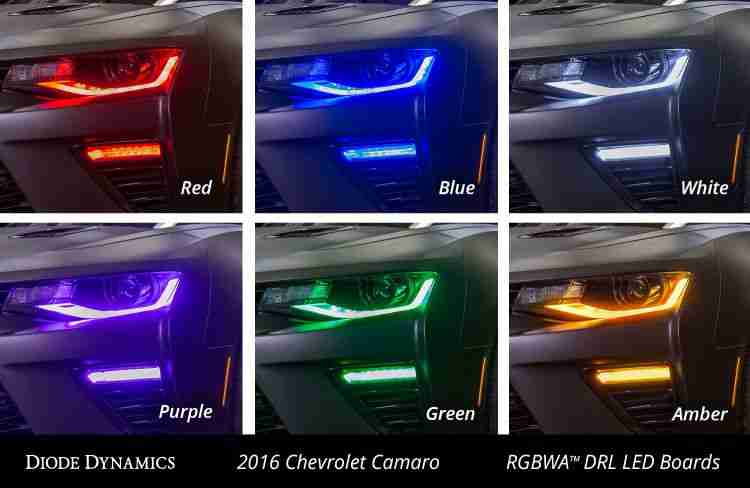 2017-2023 Chevrolet Camaro ZL1 Multicolor DRL LED Boards