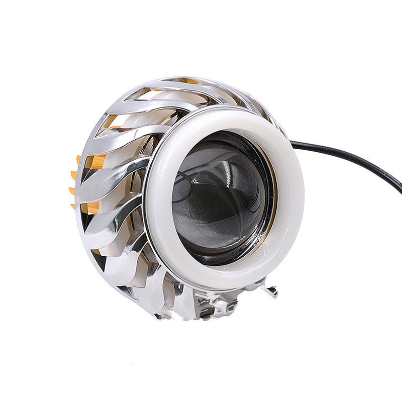 Super Bright LED Headlight - Tornado Style Angel Demon Eye Motorcycle LED Parts