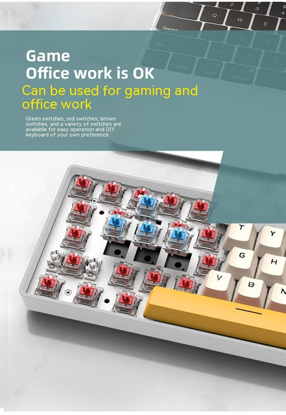 Portable RGB Keypad – Compact Mechanical Style RGB Backlit Keyboard with Customizable Keys