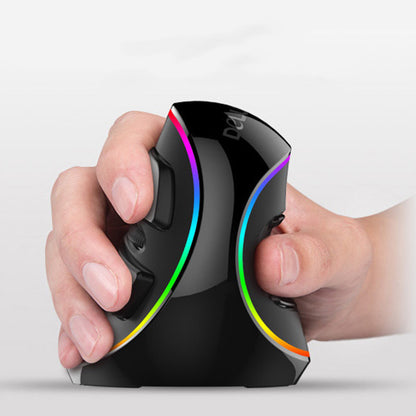 Vertical Mouse RGB Grip - Ergonomic Wired USB M618 Plus With Adjustable DPI