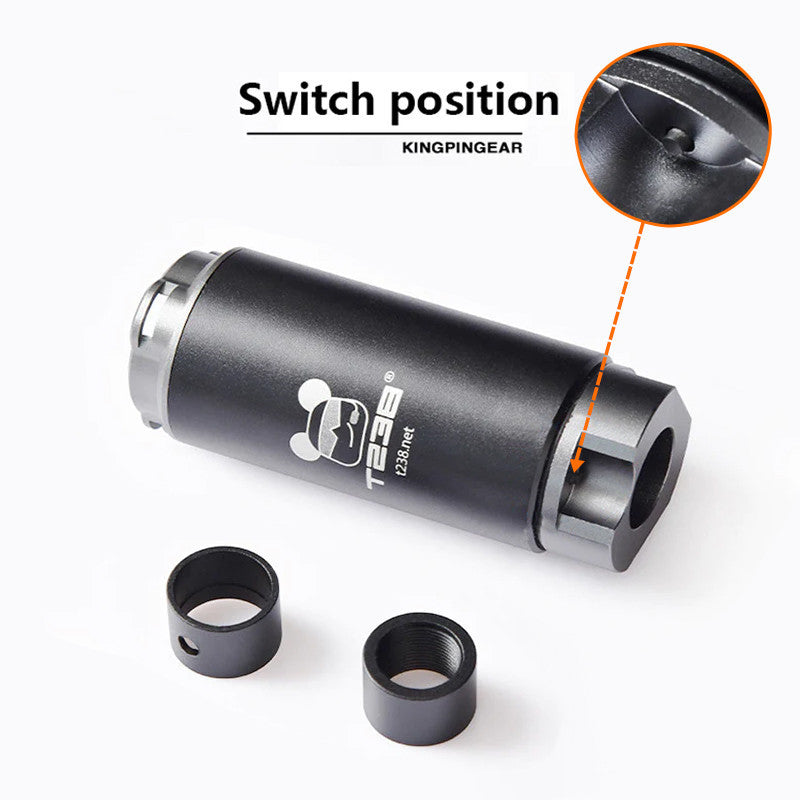 Fluorescent Water Bomb - RGB Luminous Toy with Blaster Tracer Unit & Glow in Dark Feature