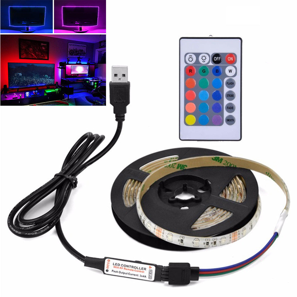 LED Strip Light - RGB 5050 Waterproof 12V Flexible Color Changing Roll