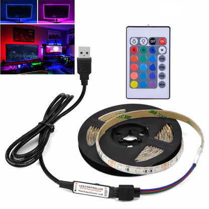 LED Strip Light - RGB 5050 Waterproof 12V Flexible Color Changing Roll