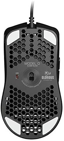 RGB Gaming Mouse - Wired Optical Mouse with Adjustable DPI & Hole Design