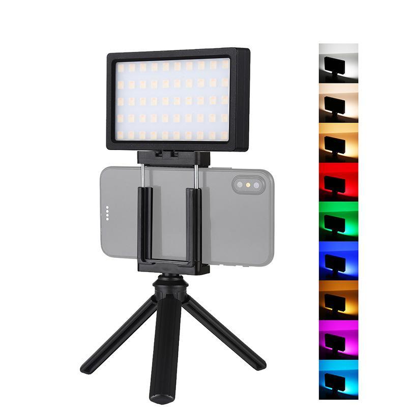 RGB Photography Fill Light – Portable Photo Light With Adjustable Brightness & Color