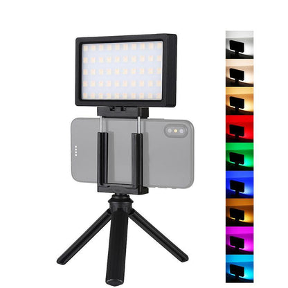 RGB Photography Fill Light – Portable Photo Light With Adjustable Brightness & Color