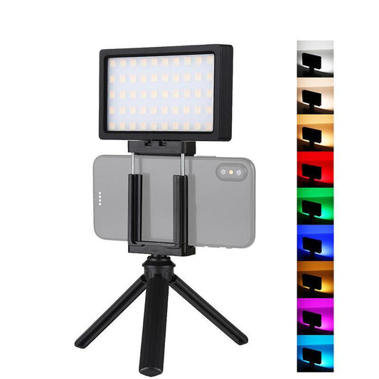 RGB Photography Fill Light – Portable Photo Light With Adjustable Brightness & Color