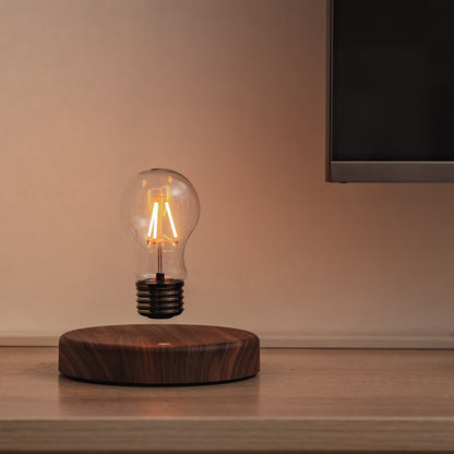 Floating Light Bulb for Living Room Magnetic Levitation Bulb Night Light In Bedroom Cozy Corner Floating Bulb for Thanksgiving Day Christmas Birthday Gift And Home Decor