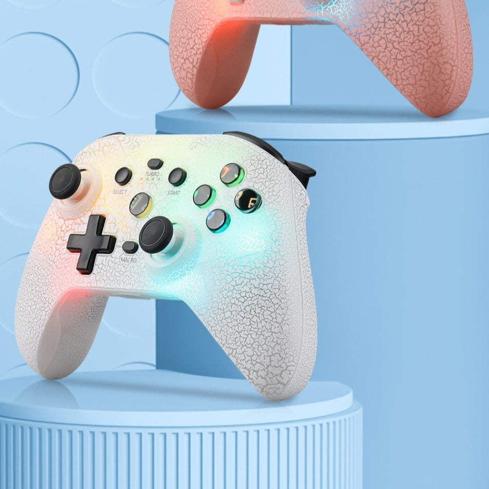 RGB Gamepad Controller – Wireless Multiplatform Gamepad with Dazzling Lamp Effect