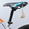 Bike Rear Lights - Heart Shaped Silicone Bicycle Tail Light Waterproof Touch Activated