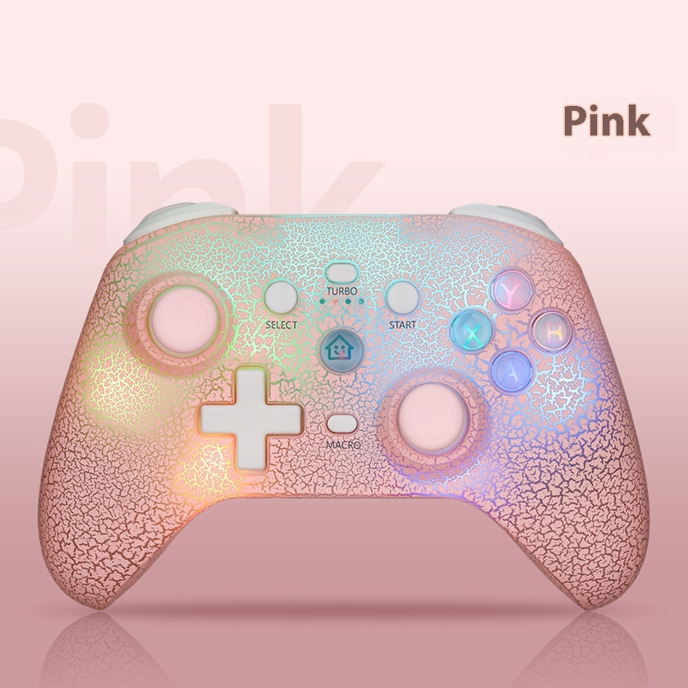 RGB Gamepad Controller – Wireless Multiplatform Gamepad with Dazzling Lamp Effect