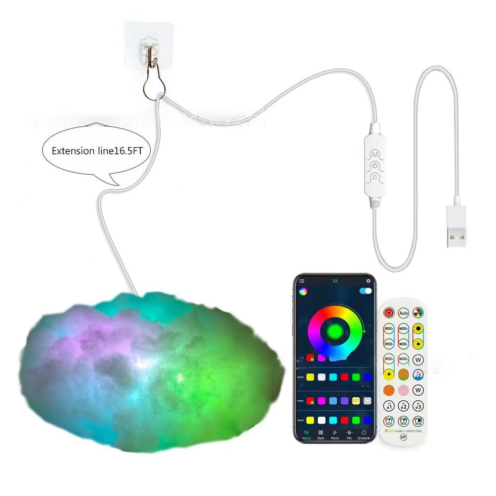 RGB Cloud Lamp - Phantom Thundercloud LED Color Changing USB Light