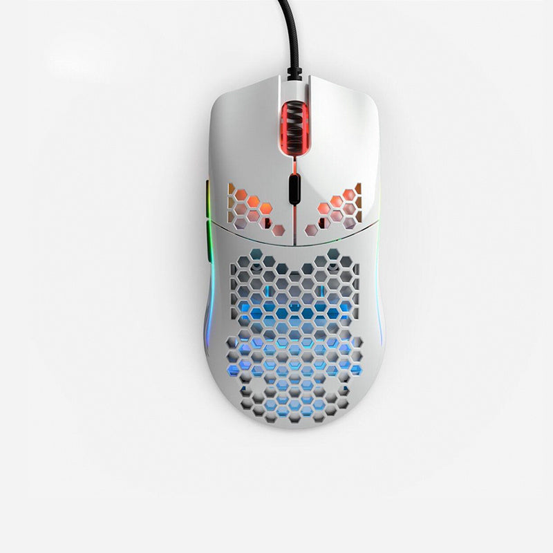 RGB Gaming Mouse - Wired Optical Mouse with Adjustable DPI & Hole Design