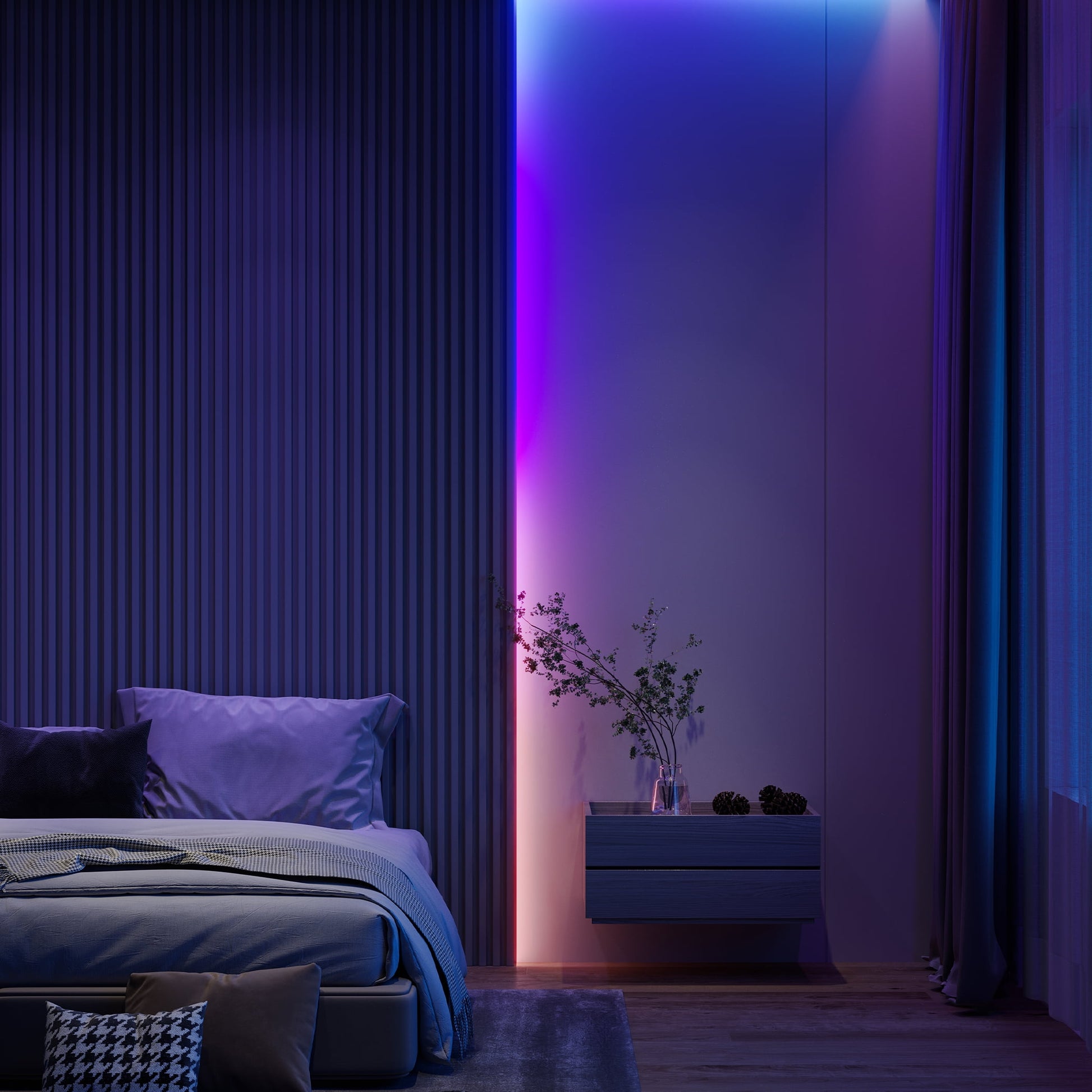 Govee 24.6ft Wi-Fi RGBICW LED Strip Light