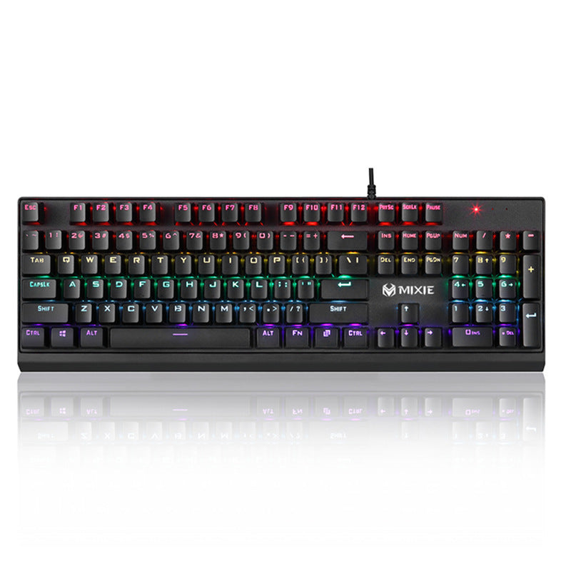 Rgb Mechanical Keyboard – Arabic Esports Gaming With RGB Backlit Keys USB
