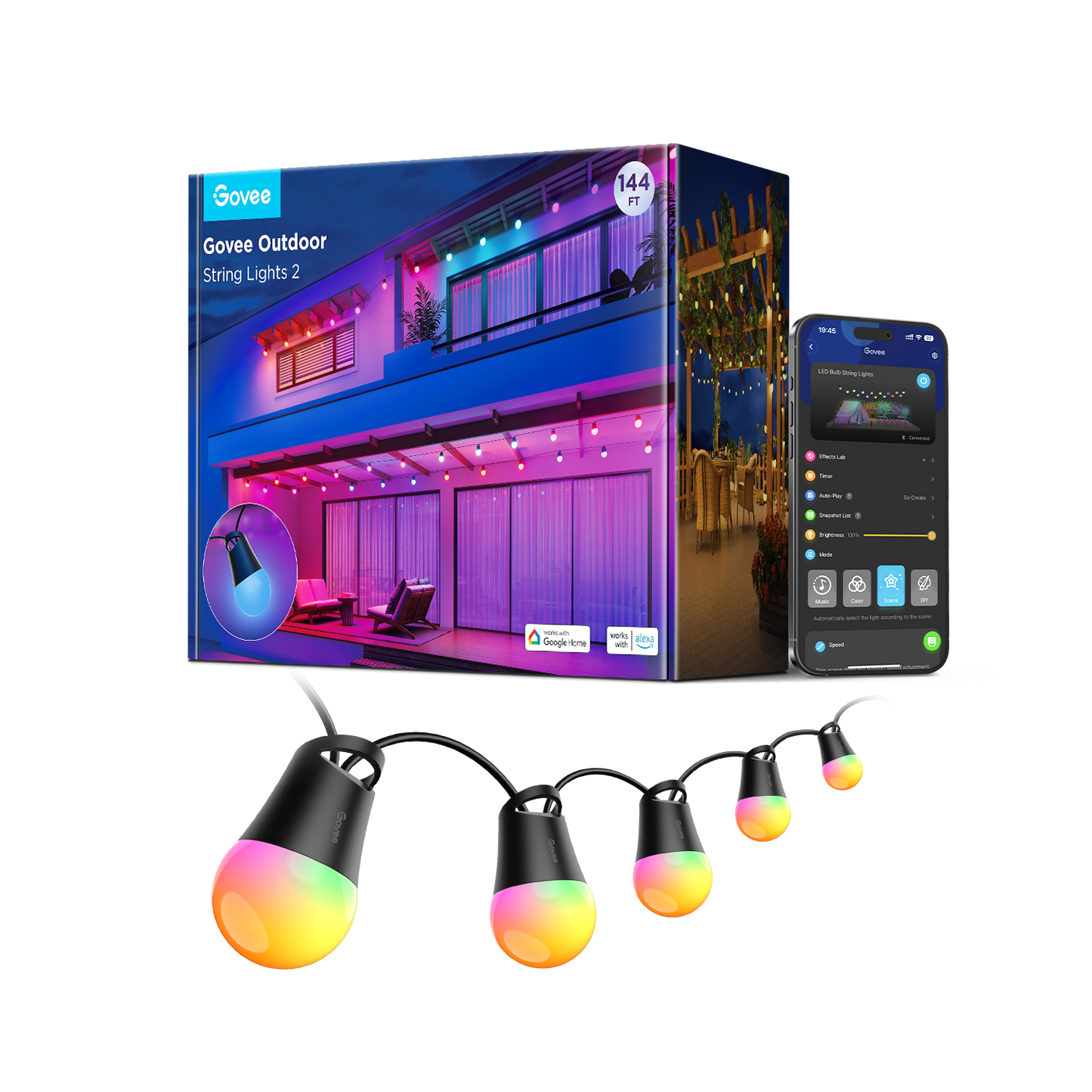 Govee Outdoor String Lights 2