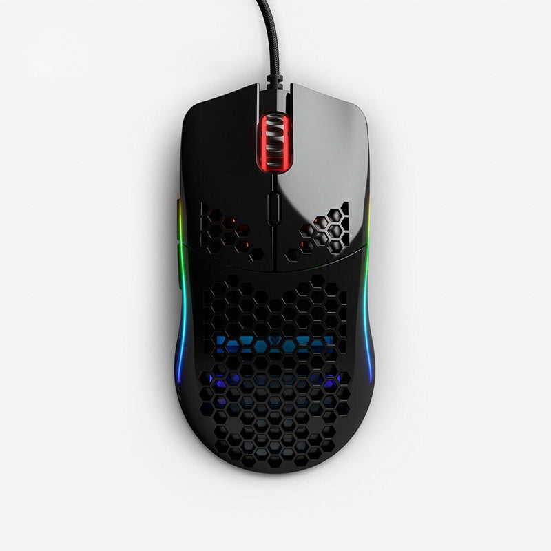 RGB Gaming Mouse - Wired Optical Mouse with Adjustable DPI & Hole Design