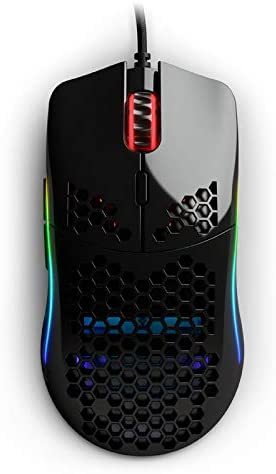 RGB Gaming Mouse - Wired Optical Mouse with Adjustable DPI & Hole Design