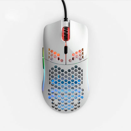 RGB Gaming Mouse - Wired Optical Mouse with Adjustable DPI & Hole Design