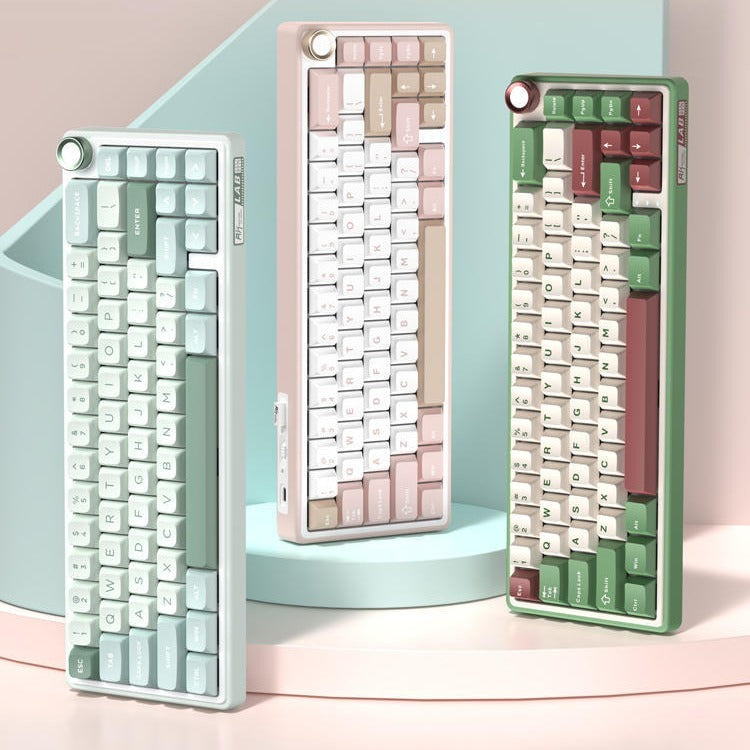 Mechanical Keyboard Wireless - Portable RGB Bluetooth Compact Gaming Keyboard