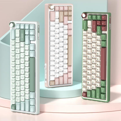 Mechanical Keyboard Wireless - Portable RGB Bluetooth Compact Gaming Keyboard