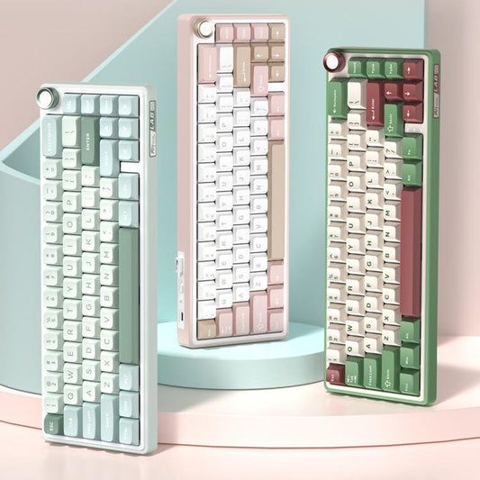 Mechanical Keyboard Wireless - Portable RGB Bluetooth Compact Gaming Keyboard