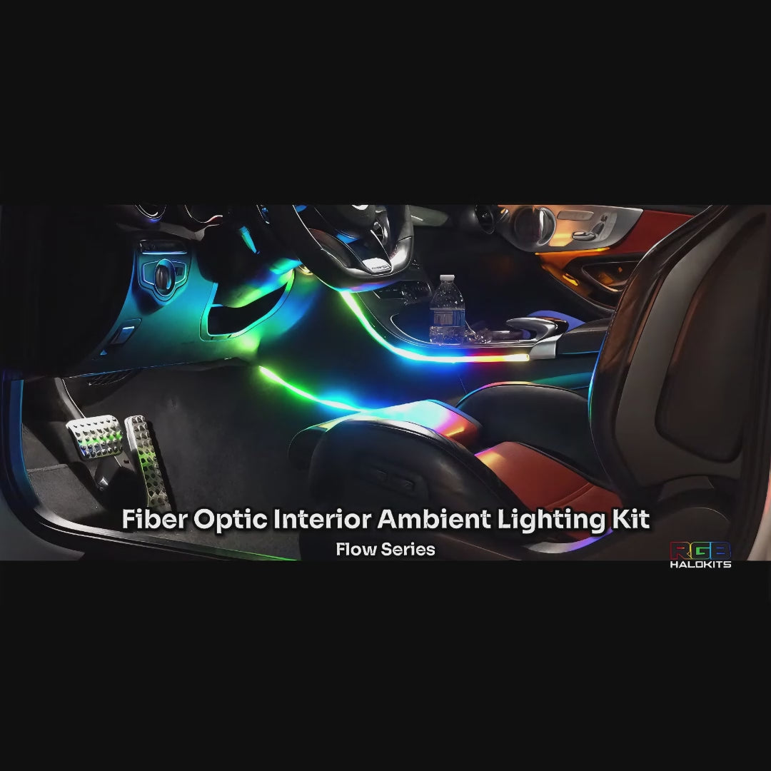 Flow Series Interior Trim Fiber optic Light Kit | 2–8pc Custom Setup