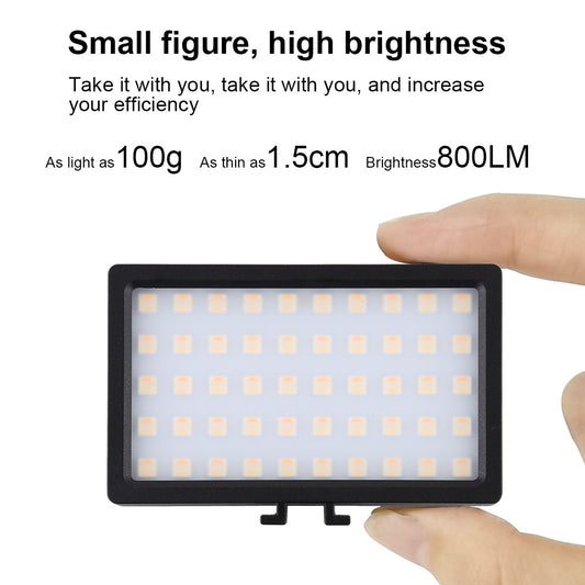 RGB Photography Fill Light – Portable Photo Light With Adjustable Brightness & Color