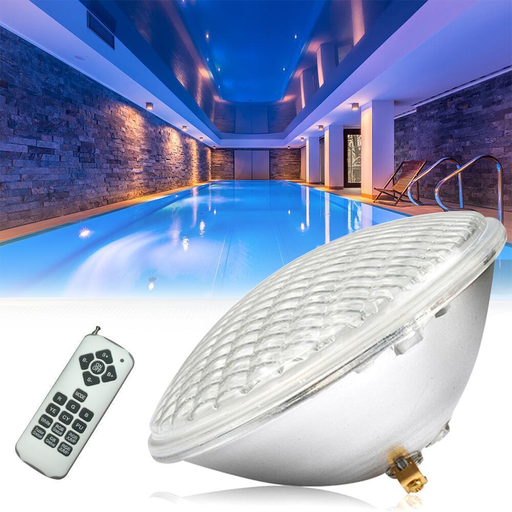 LED Pool Light 18W RGB - Color Changing Pool Light With Remote Control