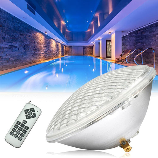 LED Pool Light 18W RGB - Color Changing Pool Light With Remote Control