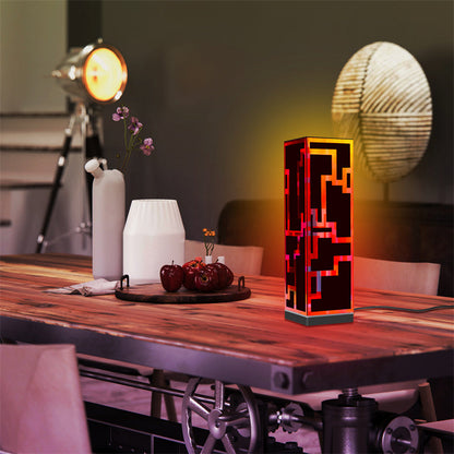 RGB Table Lamp - Adjustable RGB Lighting With Remote Control & USB Powered