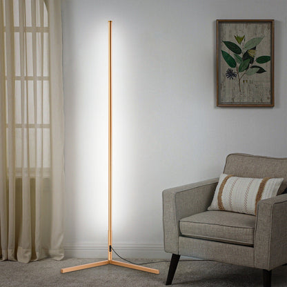 RGB Floor Lamp – Golden Corner LED Color Lamp With Remote Control & Dimmable Light