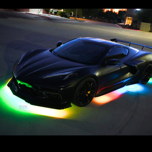 Flow Series LED Underglow Lighting Kit 3.0 | Custom 6pc | Flexible