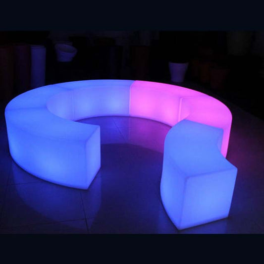 RGB Outdoor Party Seating With Remote Control & Color Changing Light