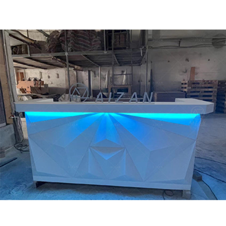Fashion Design Customized Size Restaurant Bar Luxury Bar Design with RGB LED Lights