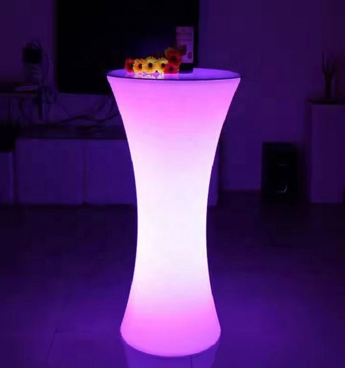 Nightclub KTV Modern Furniture Outdoor Remote Rgb Color Illuminated Salon Events Bar Sofa Seat Sectional Sofa with Led Lights