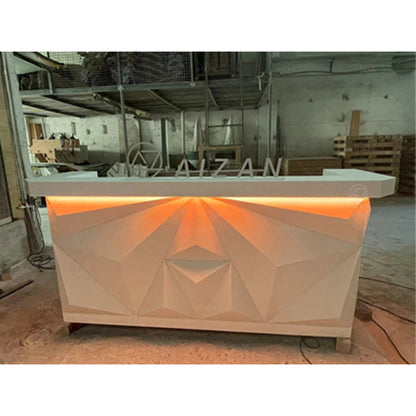 Fashion Design Customized Size Restaurant Bar Luxury Bar Design with RGB LED Lights